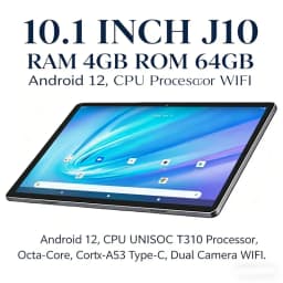 Big Sales 10.1 INCH T10 Type-C J10 Android 12 Tablet PC 4GB RAM 64GB ROM UNISOC T310 CPU Octa-Core 1.4GHz