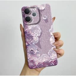 For Realme Note 70T Phone Case Aesthetic Butterfly Flower Anti Drop Protection Covers For Realme Note 70 T Note70T Bumper Casing