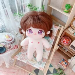 Doll Clothes 20cm Cotton Doll Replacement Clothes Hooded Sweaters Plush Doll Clothes Children's Holiday Gifts