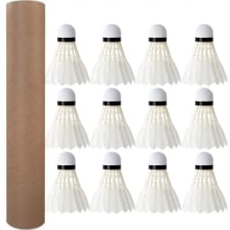 3/6/12Pcs New White Badminton Shuttlecock Professional Durable Badminton Balls Accessories Stable Badminton Trainer Household