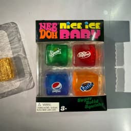 New Set /Squishy Needoh /Nice Cube Schylling /Sensory Stress Reliever Fidget Tool Toy Anxiety Focus Sensory Cube Adults Gift