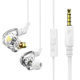 Original QKZ AK6 Copper Driver HiFi Wired Earphone Race Sport Headphone Bass Stereo Headset Music Earbuds 3.5MM In Ear With Mic