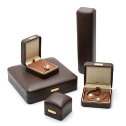 High Quality PU Leather Jewelry Gift Box Luxury Organizer for Rings Earrings Necklaces Pendants Bracelets