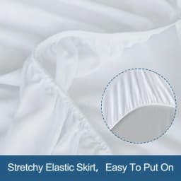 1pc Waterproof Mattress Protector Cover, Ultra-Soft Breathable Knitted Fitted Sheet for Bed, Bedroom Essentials