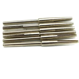 10 Pieces Sandpaper Clamp Split Mandrels for Jewellery Rotary Grinder 2.35 Shank Abrasive Holder Clip Rod Jewelry Tools