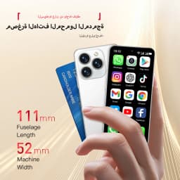 SERVO 17SE Mini Cute 4G Smartphone Android 8.1 16GB ROM 2 SIM Standby HD Camera GPS OTG Bluetooth Play Store Small Pocket Phone