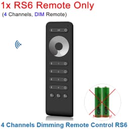 Skydance RS1 RS2 RS3 RS4 RS6 RS8 RS9 RS10 1 2 4 8 Zones RF Remote Controller for Single Color CCT RGB RGBW RGB+CCT RF Controller