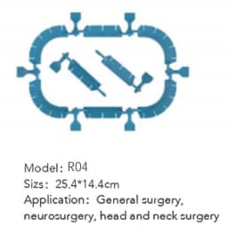 LeGou Professional Lone Star Retractor System Gynecology Kit Disposable Wound Retractor-rings Abdominal
