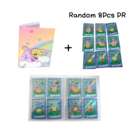 KABAO Anime SpongeBob SquarePants Patrick Star Card Collection Trading Cards Cartoon Funny Collection Cards Toy For Kids Gift