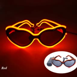 New Party Glasses Luminous Colorful LED Glasses Lighting Up Nightclub DJ Bar Music Dance Party Young Man Children Birthday Gift