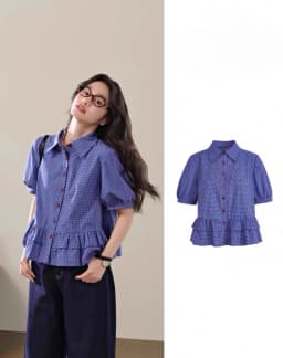 Dark Blue Knitted Sweater with Bow Design Open Cardigan Short Outerwear for Women Early Autumn Winter New Style Korean Version