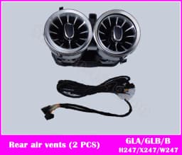 LED Dashboard Door Decorative Lamp For Benz GLA H247 B W247 GLB X247 MB 64-color Air Vent Outlet Nozzle Tweeter Ambient Light