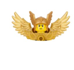 Chicken Unicorn Panda Fun Figure Head Statue Of Liberty Graduate Golden Saint Medusa Gingerbread Man Building Blocks Model Toys