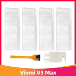 For Xiaomi Viomi V3 Max Robot Vacuum Cleaner Main Side Brush Hepa Filter Mop Rag Replacement Spare Parts Accessories V-RVCLM27B