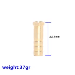 6pcs Archery Insert Copper Connect 37/50/100/150/200sGrain Fit For Diameter 6.2mm Arrow Shaft Hunting Shooting Accessories