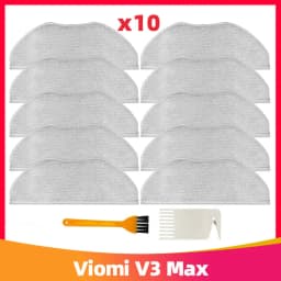 For Xiaomi Viomi V3 Max Robot Vacuum Cleaner Main Side Brush Hepa Filter Mop Rag Replacement Spare Parts Accessories V-RVCLM27B
