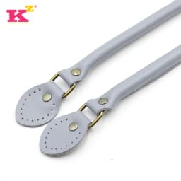 Handle Bag Straps Genuine Leather 40cm/50cm/60cm Handle Belt Shoulder Bag Handles Replacement for Handbags Strap DIY Accessories