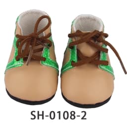 7cm Leather Doll Shoes For 18 Inch American Doll Boots Accessories Lacing Sneakers For 43cm Baby New Born& OG,Russia Girl Dolls