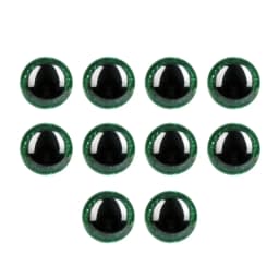 10pcs 3D Glitter Plastic Plush Safety Eyes For Toys Shinning Doll Eyeball For Amigurumi Bear Animal Puppet Dolls 6/18/20/22/24mm