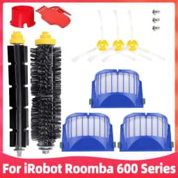 For IRobot Roomba 600 Series 692 690 680 660 651 650 620 618 610 620 625 671 695 564 Robot Vacuum Main Side Brush Hepa Filter