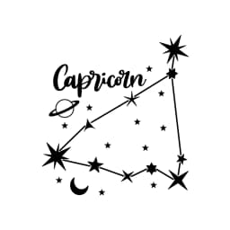 Star Zodiac Constellation Vinyl Sticker Car Window Decor, Horoscope Zodiac Sign Laptop Decals for Apple Pro/Air Decoration