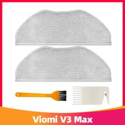 For Xiaomi Viomi V3 Max Robot Vacuum Cleaner Main Side Brush Hepa Filter Mop Rag Replacement Spare Parts Accessories V-RVCLM27B