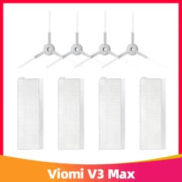 For Xiaomi Viomi V3 Max Robot Vacuum Cleaner Main Side Brush Hepa Filter Mop Rag Replacement Spare Parts Accessories V-RVCLM27B