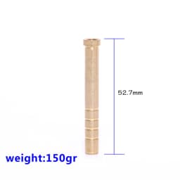 6pcs Archery Insert Copper Connect 37/50/100/150/200sGrain Fit For Diameter 6.2mm Arrow Shaft Hunting Shooting Accessories