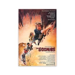 The Goonies Treasure Map Poster Vintage Art Print 1985 American Adventure Comedy Film Canvas Painting Retro Wall Picture Decor