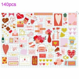 Creative Path Christmas Scrapbooking Die Cuts Cute Flower Decorative Journaling Paper Die Cut Ephemera Embellishments For Crafts