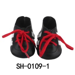 7cm Leather Doll Shoes For 18 Inch American Doll Boots Accessories Lacing Sneakers For 43cm Baby New Born& OG,Russia Girl Dolls