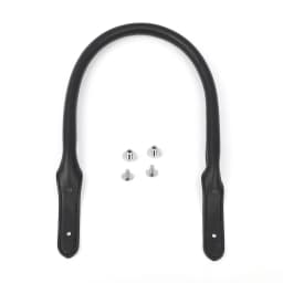 2pcs 45cm Bag Handles Strap Replacement PU Leather Shoulder Bag Straps Belt for DIY Women Handbag Purse Accessories Black Tan