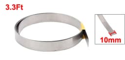 Uxcell Nichrome Flat Heater Wire For Heating Elements 1M 2M Length 0.15mm/0.2mm Thickness 3mm 4mm 6mm 8mm 10mm 12mm Width