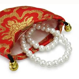 12pcs 11x11cm Silk Drawstring Pouch Bag for Necklace Bracelet Beads Jewelry Packaging Christmas Wedding Gift Organizers Pocket