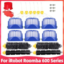 For IRobot Roomba 600 Series 692 690 680 660 651 650 620 618 610 620 625 671 695 564 Robot Vacuum Main Side Brush Hepa Filter