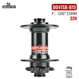 Novatec Bicycle Hub D442 D041 Front Rear Wheel Hub 2/4 Bearing For 8/9/10/11/12 Speed Mountain Bike Hub 32H BOOST THRU 15/12MM