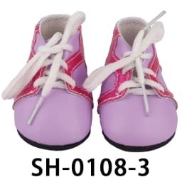 7cm Leather Doll Shoes For 18 Inch American Doll Boots Accessories Lacing Sneakers For 43cm Baby New Born& OG,Russia Girl Dolls