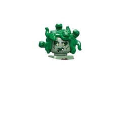 Chicken Unicorn Panda Fun Figure Head Statue Of Liberty Graduate Golden Saint Medusa Gingerbread Man Building Blocks Model Toys