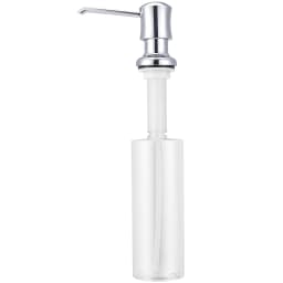 Soap Dispenser Black Kitchen Soap Detergent Dispenser Bottle liquid Soap dispensers Pump 500ml Build in Bathroom Accessorie sets