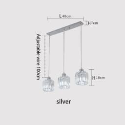 Minimalist Modern K9 Crystal Ceiling Lamp Nordic Staircase Chandelier Creative Living Dining Room Fixtures Hanging Pandent Light