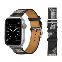 Leather strap For Apple watch band 44mm 45mm 49mm 41mm 40mm Accessorie wristband correa bracelet iWatch series 9 7 8 SE ultra 2