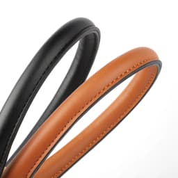 2pcs 45cm Bag Handles Strap Replacement PU Leather Shoulder Bag Straps Belt for DIY Women Handbag Purse Accessories Black Tan