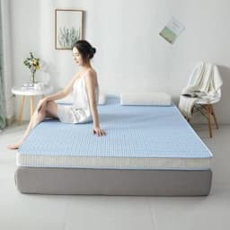 Thai Latex Sponge filling Mattress Floor Mat Foldable Slow Rebound Tatami Cover Bedspreads Thicken Twin King Queen Full Size
