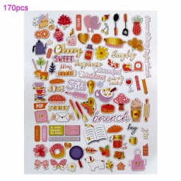 Creative Path Christmas Scrapbooking Die Cuts Cute Flower Decorative Journaling Paper Die Cut Ephemera Embellishments For Crafts