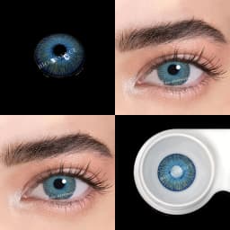 Bio-essence 1Pair Colored Contact Lenses Color Lens Eyes Lentillas Verdes Naturales Lenses With Diopters Fashion Lenses