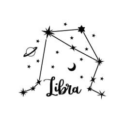 Star Zodiac Constellation Vinyl Sticker Car Window Decor, Horoscope Zodiac Sign Laptop Decals for Apple Pro/Air Decoration
