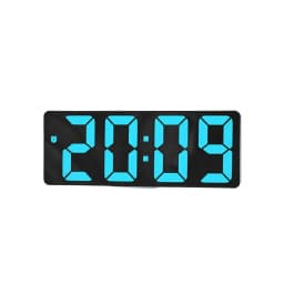 Acrylic/Mirror Digital Alarm Clock Voice Control Snooze Night Mode Table Clock 12/24H Anti-disturb Funtion Electronic LED Clock