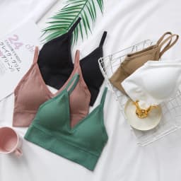 Women's Crop Top Ribbed Tube Top U-Back Comfort Bra Streetwear Camis Sexy Lingerie Seamless Underwear Sports Tank Bralette M-XL