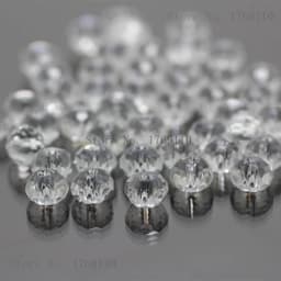 Isywaka Light Blue Colors 4*6mm 50pcs Rondelle Austria Faceted Crystal Glass Beads Loose Spacer Round Beads for Jewelry Making