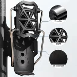 Universal Rotating Cycling Cup Holder for Bicycles Electric Bikes and Motorcycles No Drilling Required